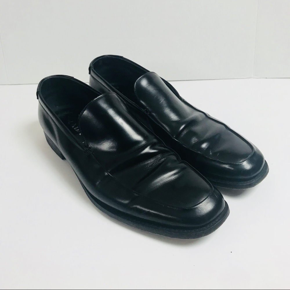 PRADA Dress Shoes Leather Loafers Sz. 11.5